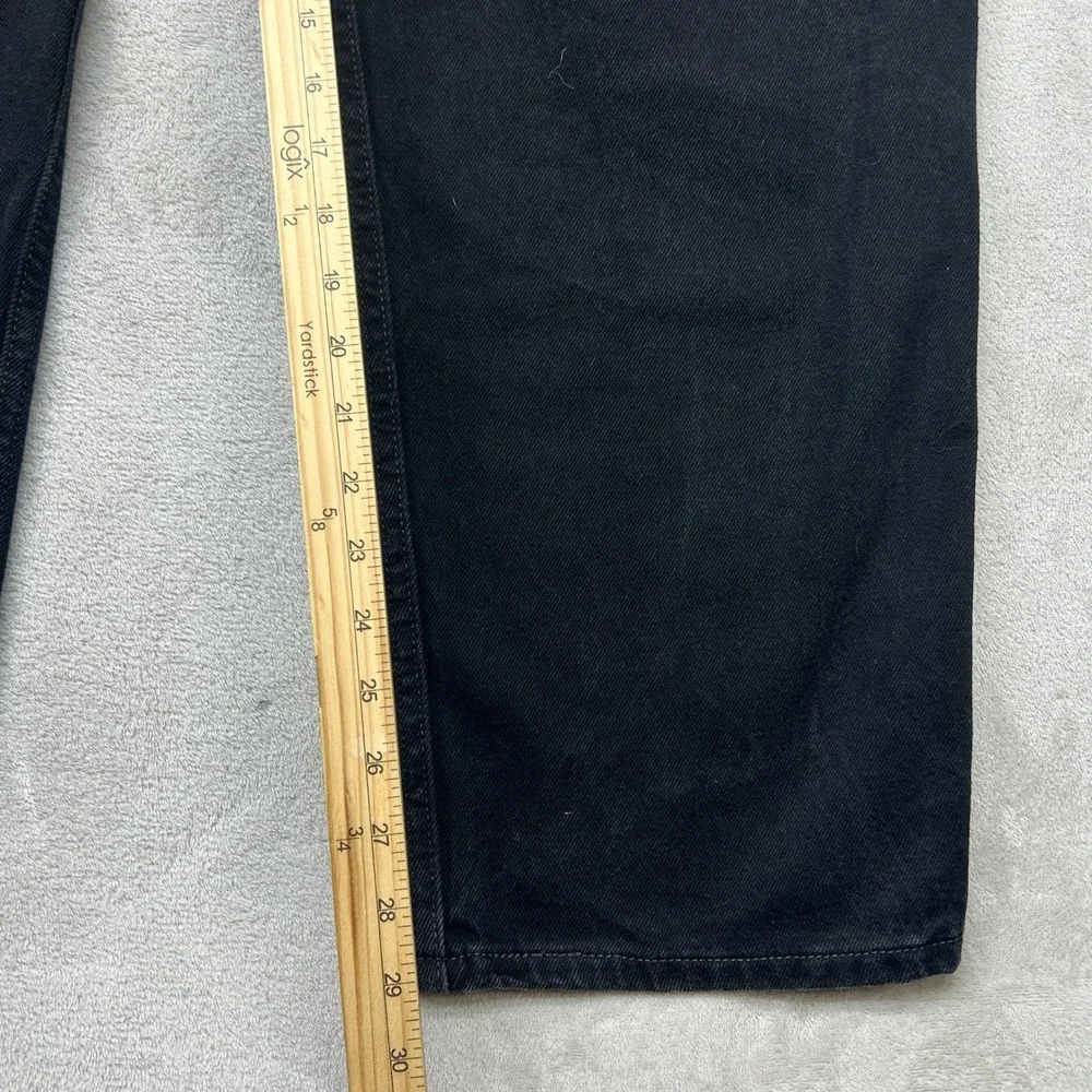 Vintage Levi's 550 Relaxed Fit Jeans Men 38x30 Black Denim Tapered Loose Y2K